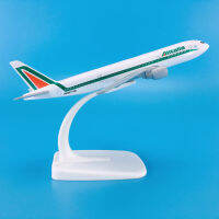 ABaza ขายร้อนสังกะสี Ally วัสดุ1:400 16ซม. เครื่องบินรุ่น Aircrafts Boeing B777-200 Alitalia เครื่องบิน ModelM