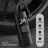 Car Electrical Air Pump Portable Wireless Compressor Tire Inflatable Deflate Inflator LED USB Charge Car Motorcycle Bicycle Ball Air Compressors  Infl