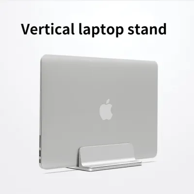 Aluminum Space-Saving Vertical Desktop Stand for AirPro 16 13 15, Pro 12.9, Chromebook 11 to 17-inch Laptop stand