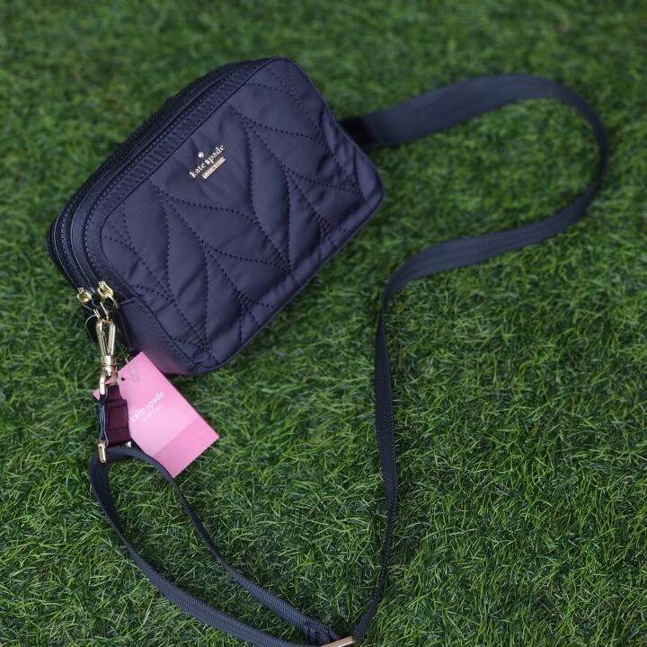 Guaranteed Authentic Kate Spade Ellie Double Zip Women's Nylon Camera