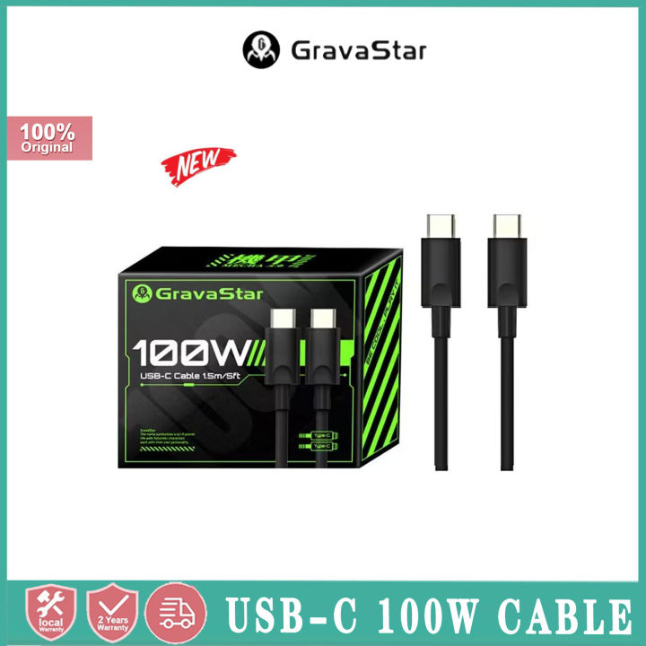 usb-c-gravastar-100w-สายเคเบิล-1-5ม