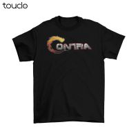 Contra Tshirt Cotton Adult Funny Video Game Retro Old School Nes New