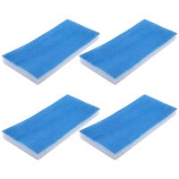 Airbrush Hobby Airbrush Spray Booth Filter Set, Fiberglass Booth Replace Filter Compatible for Master, Paasche 4Pcs Blue