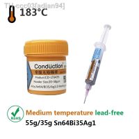 ✓ Lead-free Tin Solder Paste No-clean Syringe Liquid Flux Melting Point 183 degrees Soldering iron Repair BGA Welding Flux 30/50g