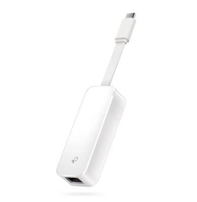 USB TO ETHERNET ADAPTER (อุปกรณ์แปลงสัญญาณ) TP-LINK UE300C USB TYPE-C TO RJ45 GIGABIT ETHERNET NETWORK