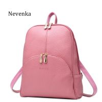 Nevenka Women Backpack Leather Backpacks Softback Bags Brand Name Bag Preppy Style Bag Casual Backpacks Teenagers Backpack Sac