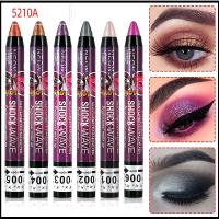 5210A ไฮไลท์ ชิมเมอร์ อายแชโดว์ ไล่โทนสี Lip Pen 2 In 1 กันน้ำ ดินสอเขียนขอบตา