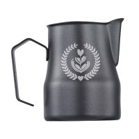 Milk Frothing Pitchers Milk Frothing Cups Stainless Steel Milk Frothing Jugs 350ML Perfect for cappuccino Latte Espresso