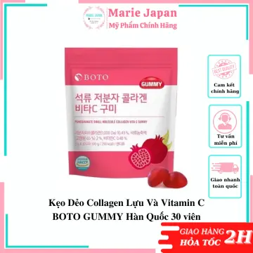 Boto là thương hiệu nổi tiếng của collagen C tại Hàn Quốc, đúng không?
