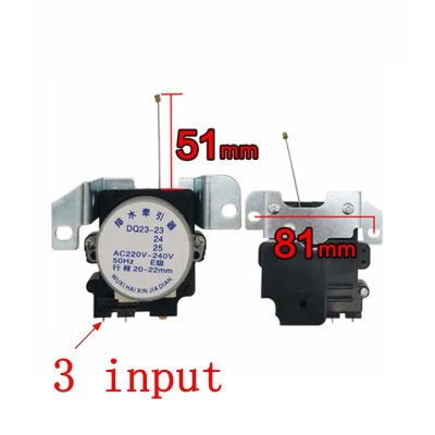 สำหรับเครื่องซักผ้าคม NTCF24SHC1รถแทรกเตอร์/วาล์วระบายน้ำมอเตอร์/ระบายน้ำรถแทรกเตอร์ AC220 240โวลต์3ชิ้นส่วนอินพุต