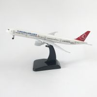 [20 CM] โมเดลเครื่องบิน Turkish Airlines 777 (Air Craft Metal Model) มีล้อ และขาตั้งโชว์  สวย งานคุณภาพ - ของขวัญ ของสะสม ของตั้งโชว์