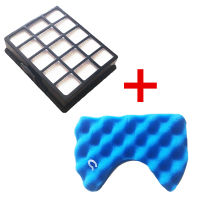 Vacuum Cleaner Replacement Filters Kit for Samsung DJ97-00492A SC6520 SC6530 SC6540 SC68 1Set Blue Foam Filter &amp; 1PC Hepa Filter