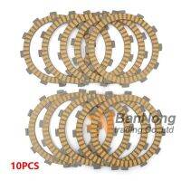 10PCS Motorcycle Paper Base Clutch Friction Discs Plates For Yamaha V-Max 1700 V-Max1700 Vmax 1700 2009-2018