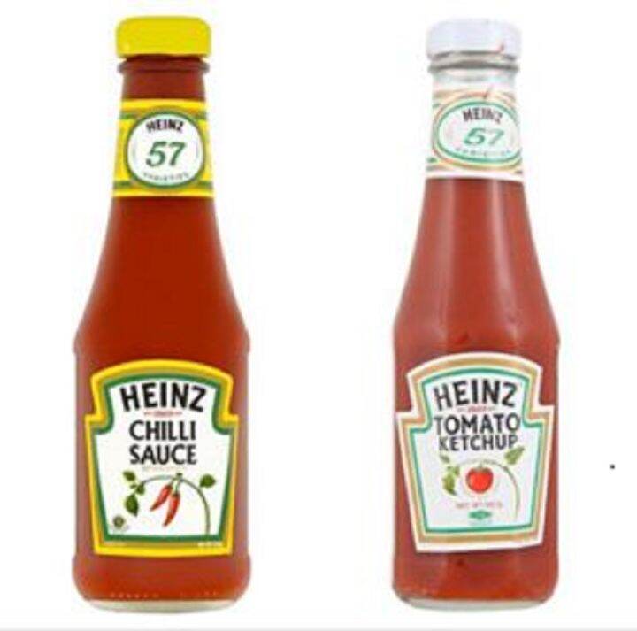 Heinz Chilli Sauce 305g + Heinz Tomato Ketchup 300g Lazada