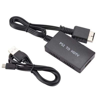 For PS2 to HDMI-compatible Converter Adapter For Playstation 2 HD Link Cable Plug&amp;Play Support HDMI 4:3 16:9 Switch