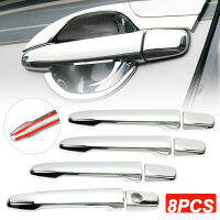 Car Door Handle Cover for Mitsubishi Outlander Lancer 2008-2020 Chrome Molding Trim Car Decoration