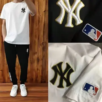 ☈ MLB Korea Yankees T-shirt UNISEX 100 Superior Heavy Cotton