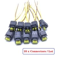 10 X Connector สำหรับ BMW Mini Citroen Peugeot Camshaft Position Sensor 13627588095, 13627566052, 13627570191,1920LS,1920-LS