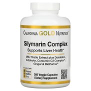 Bổ gan, Giải độc, California Gold Nutrition, Silymarin Complex