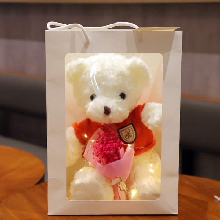 cod-ตุ๊กตาหมีกอดตุ๊กตาหมีตุ๊กตาของเล่นตุ๊กตาข้างถนนของขวัญวันครูสำหรับแฟน