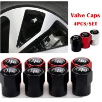 4pcs Valve Stem Caps Anti Theft Cover Metal Car Wheel Tire Cap Aluminum For VW Ford Mercedes MazdaToyota Chevrolet Citroen Bmw Valve Stems  Caps  Adap