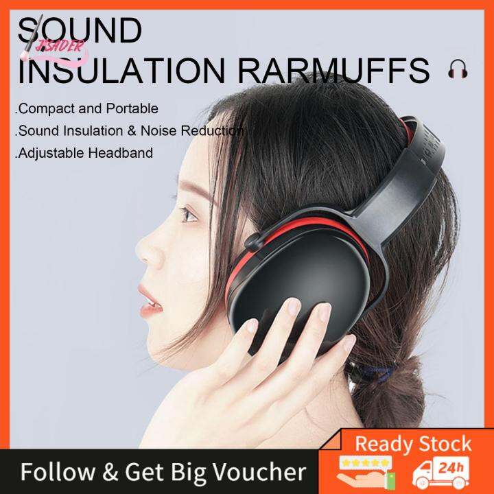 JISADER Hearing Protection Safety Ear Muffs Noise Cancelling for