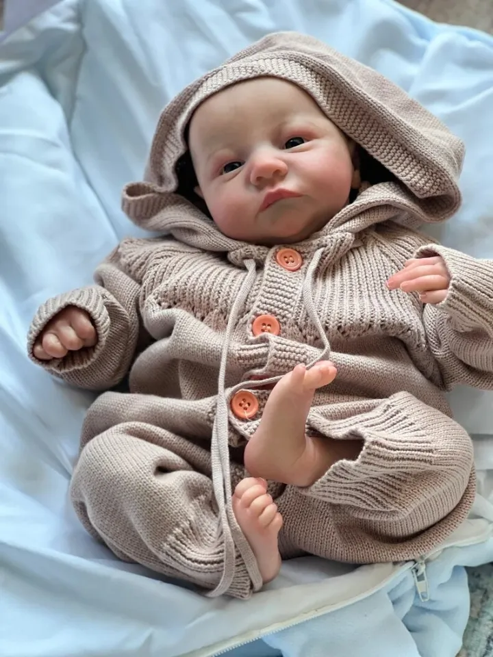 Brastoy Reborn Doll Girl And Boy 100% Silicone Body Can Take A