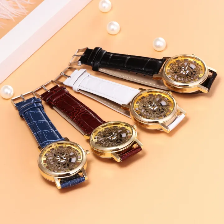 2020-men-watches-fashion-transparent-hollow-watches-leather-band-quartz-wristwatches-promotion-price-free-shipping-reloj-hombre