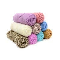 【CW】 1pcs Colorful Thick Yarn for Knitting Baby Wool Hand Thread 100g