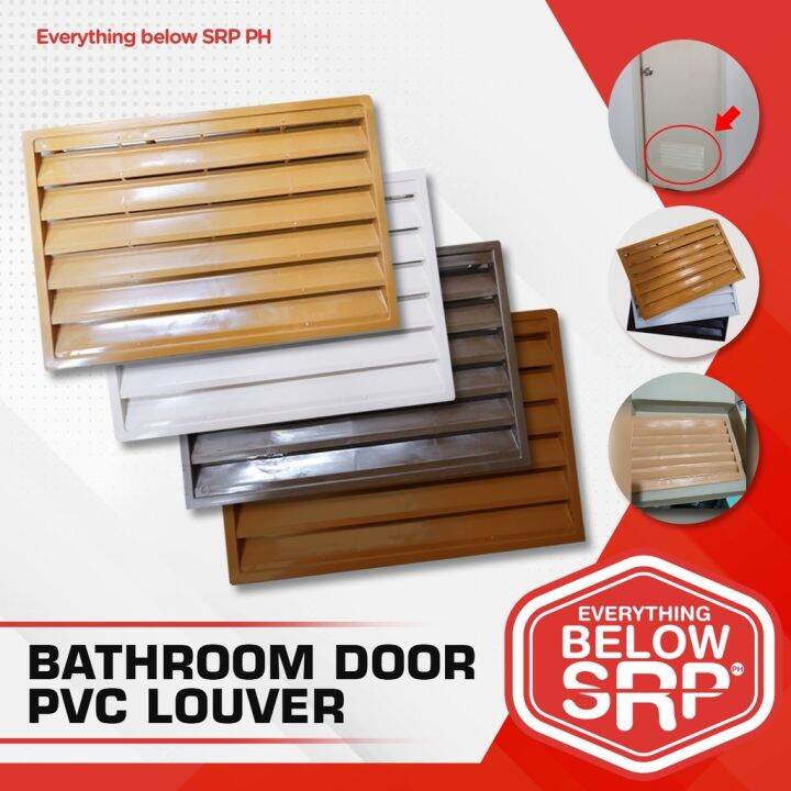 PVC Door Louver (Pair) Lazada PH