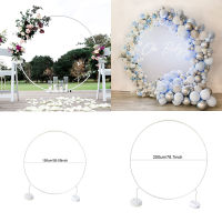 PVC Ring Balloon Arch DIY Wreath Frame Background Holder Circle Ballon Stand Set Wedding Birthday Party Decor Kids Baby Shower