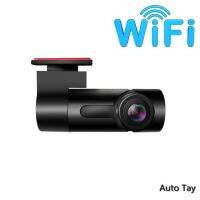 1080P Hd Car Dvr กล้องติดรถยนต์ Wifi เครื่องบันทึกวีดีโอการมองเห็นได้ในเวลากลางคืนจอมอนิเตอร์จอดรถรองรับ Android และ Ios โดยไม่ต้องการ์ดความจำ