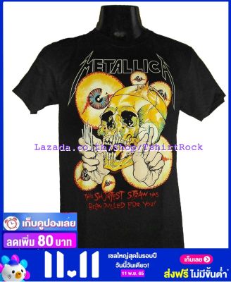 เสื้อวง METALLICA เมทัลลิกา ไซส์ยุโรป เสื้อยืดวงดนตรีร็อค เสื้อร็อค  MET1678 ส่งจาก กทม.