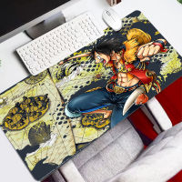 XL Anime One Piece Gaming Mousepads Mouse Pad HD Print Computer Gamer Locking Edge Non-slip  Mousepad XXL Keyboard PC Mice Cool Mats Pad for csgo