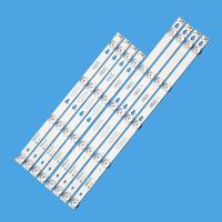 8pcs LED backlight 9leds for Toshiba 49U67EBC TCL 49A660U THOMSON 49UC6406 49D2900A/B 49HR330M05A0/B0 4C-LB4905-HR01J LVF490CS0T Electrical Circuitry