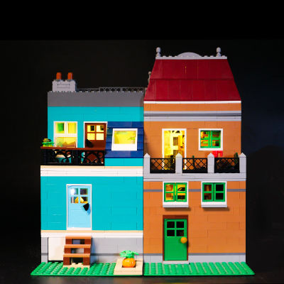 MOC LED Light Set For 10270 Bookshop Book Store Street View Building Block Toy Bricks Decorate Lighting Lamp Kit Gift (No Model)