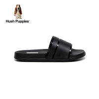 HUSH PUPPIESรองเท้าแตะนุ่มสบายสำหรับผู้ชาย MENS SHOES PHSFQ2620A BLACK น้ำหนักเบา Slides-NB23012JH