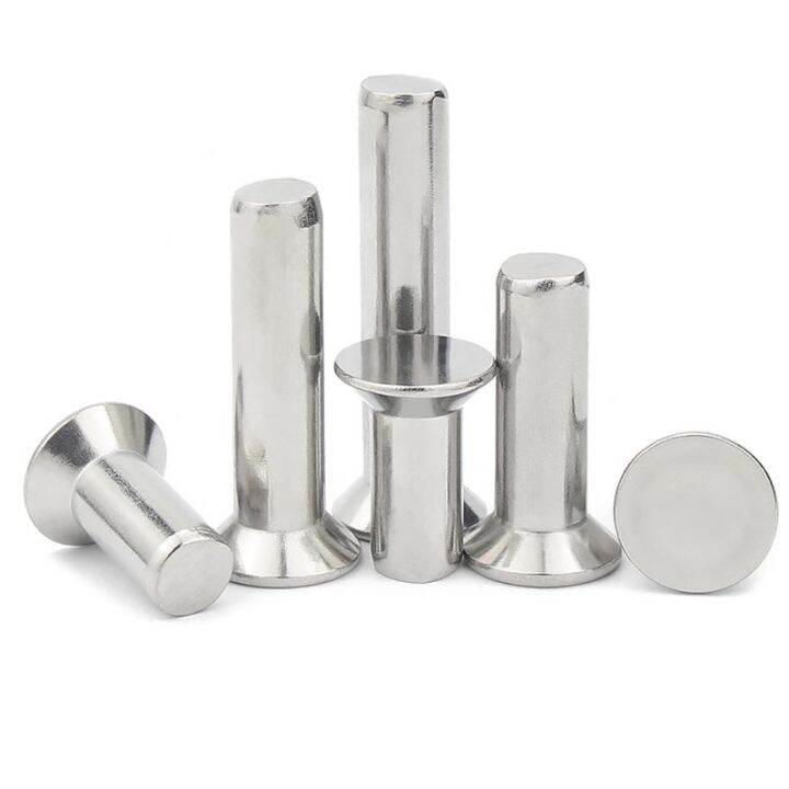 10-50pcs-304-stainless-steel-flat-countersunk-head-solid-rivet-m1-m1-2-m2-m2-5-m3-m4-m5-m6-self-plugging-gb869-diameter-1-6mm