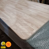 ไม้พาราประสาน 20 มิล x 81 x 109 cm ไม้ท๊อปโต๊ะ เกรด สวย 1 หน้า  TOP TABLE WOOD UNPAINTED