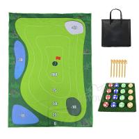 Casual Golf Game Set Mini Golf Game for Home and Office-Golf Gifts for Adults Family Kids Outdoor Indoor 120x180cm Playing Mat