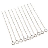 No Fade 100pcs/Lot 20 30 35 40 50 mm steel Pins Findings Jewelry Making Supplies Accessories