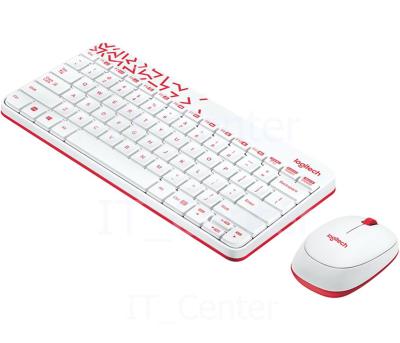Logitech ชุด Mouse+Keyboard ไร้สาย Wireless MK240