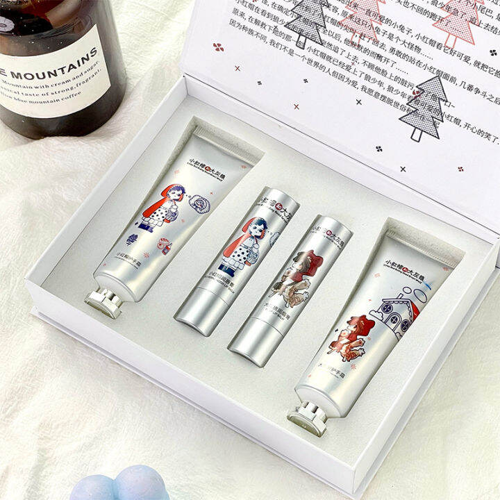 Gentle Lip Balm Hand Cream Set Couple Gift Box Soothes Moisturizes
