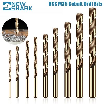 【DT】hot！ 3/4/5/6/8/10PCS M35 5  Cobalt Twist Bits Set Core Wood Metal Hole Cutter Drilling