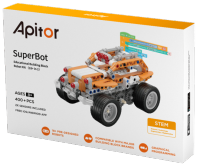 ROBOT หุ่นยนต์ Apitor SuperBot Coding ตัวต่อเลโก้ หุ่นยนต์โรบอท หุ่นยนต์รถ หุ่นยนต์บังคับ ผ่านมือถือหรือแท็บเล็ต