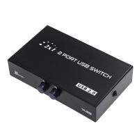 1A 2B 2พอร์ตคู่มือการใช้ USB 2.0ร่วมกันอุปกรณ์เครือข่าย Sharing Switch Box สำหรับ2คอมพิวเตอร์เครื่องพิมพ์สแกนเนอร์