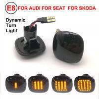 แบบไดนามิก LED ด้านข้างไฟเลี้ยวสำหรับ Fabia Octavia Superb Roomster SEAT Cordoba Ibiza AUDI A3 A4 A8 Repeater โคมไฟ