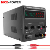 NICE พาวเวอร์ซัพพลาย Dc 4จอ DC ปรับได้,อุปกรณ์ปรับแรงดันไฟ60V 5A ใช้ไฟสำหรับโทรศัพท์มือถือ PCB