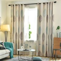 Yoniner Blackout Designer 100 Polyester Windows Curtains For Living Room