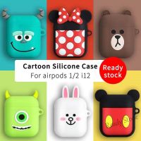 【hot sale】 ✽♀❈ C02 (COD)Airpods Disney Mickey Bunny Mike Case AirPods Inpods Earphone Cover i12 Protect Cases